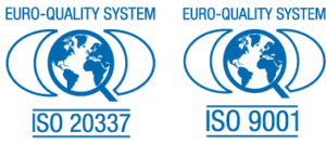 Logos des normes ISO 20337 / 9001