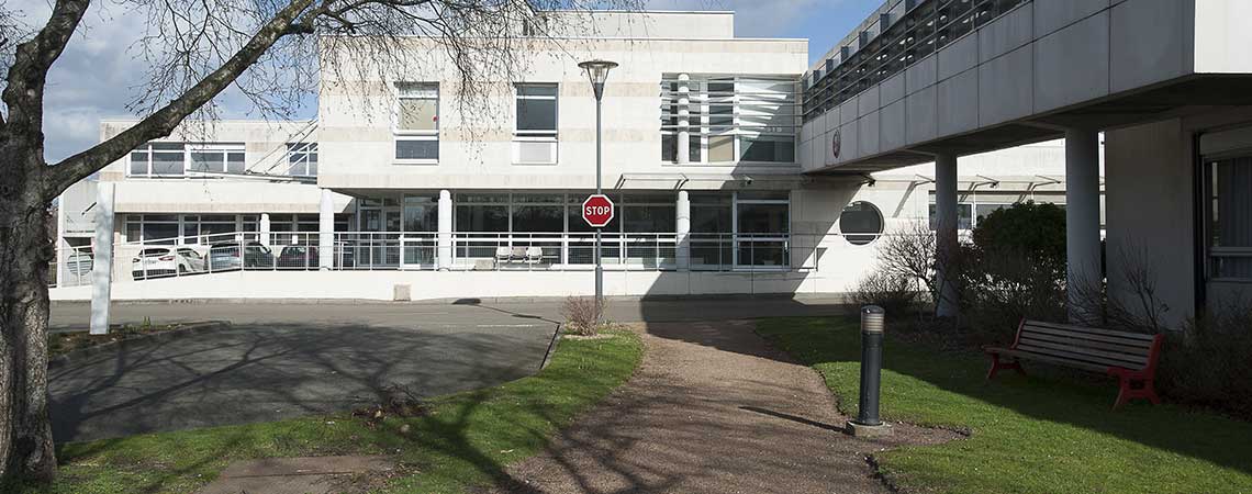 Plan du CHU SaintJulien (Le PetitQuevilly)