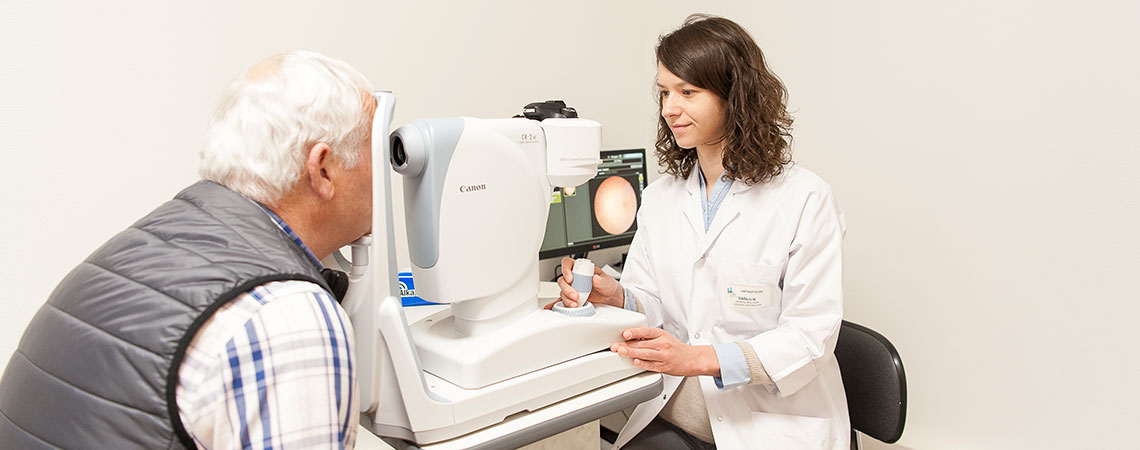 Utilisation du rétinographe en consultation d'ophtalmologie à la policlinique de Bois-Guillaume