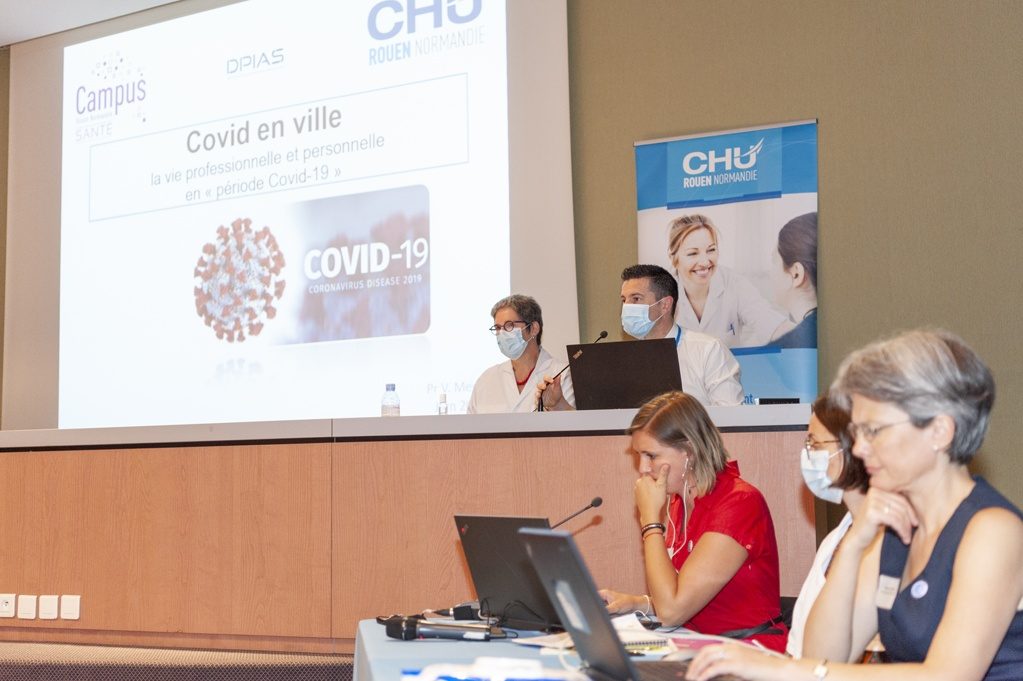 Webinaire "Covid en ville" à l'amphi Lecat en juin 2020