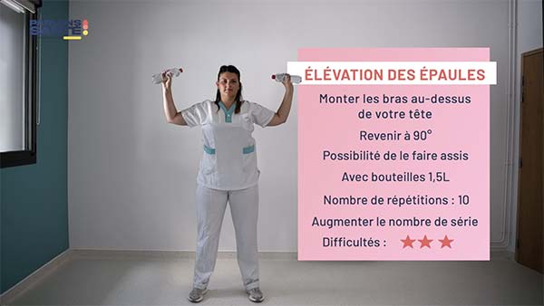 Élévation des épaules – Mobiliser en douceur le haut du corps