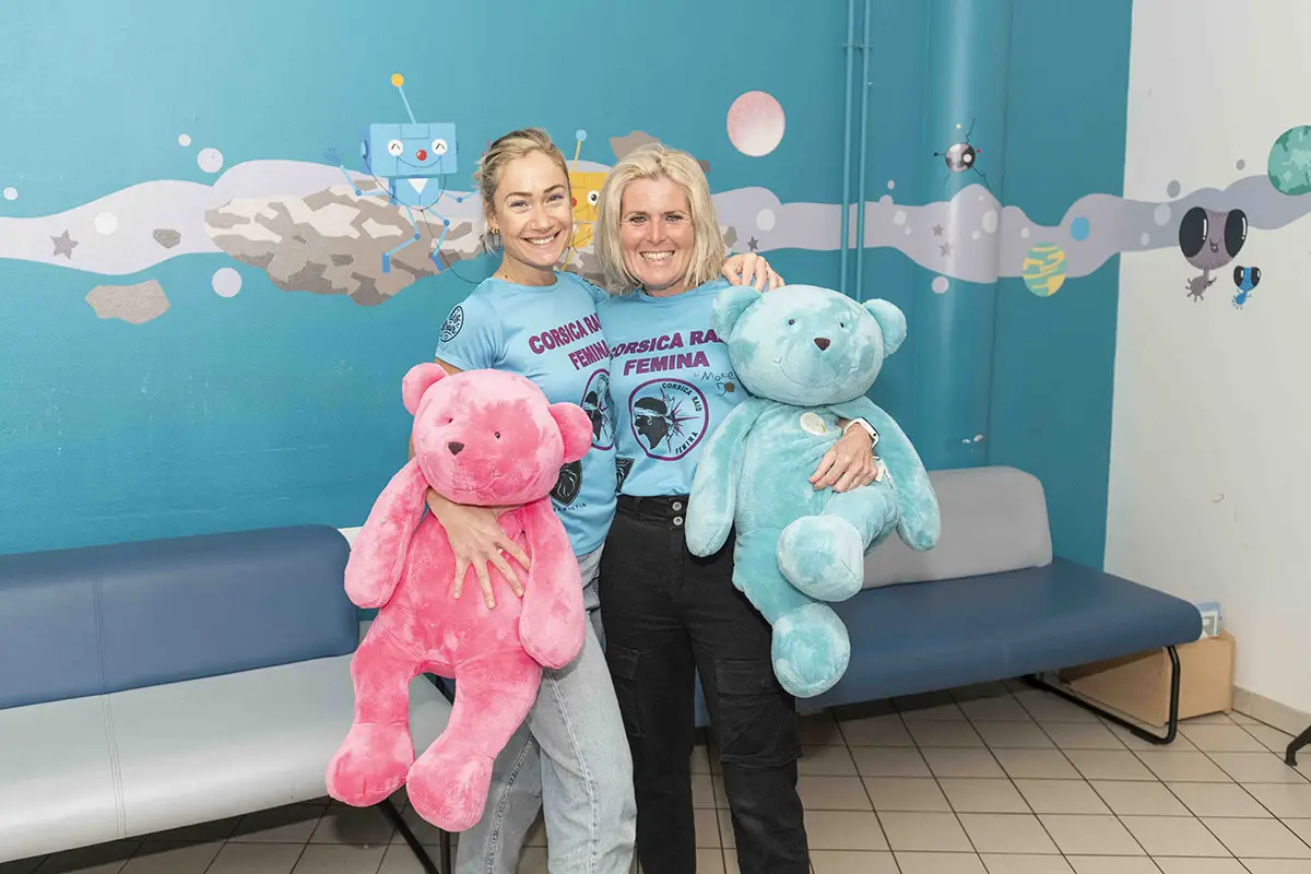 Deux participantes au Corsica Raid