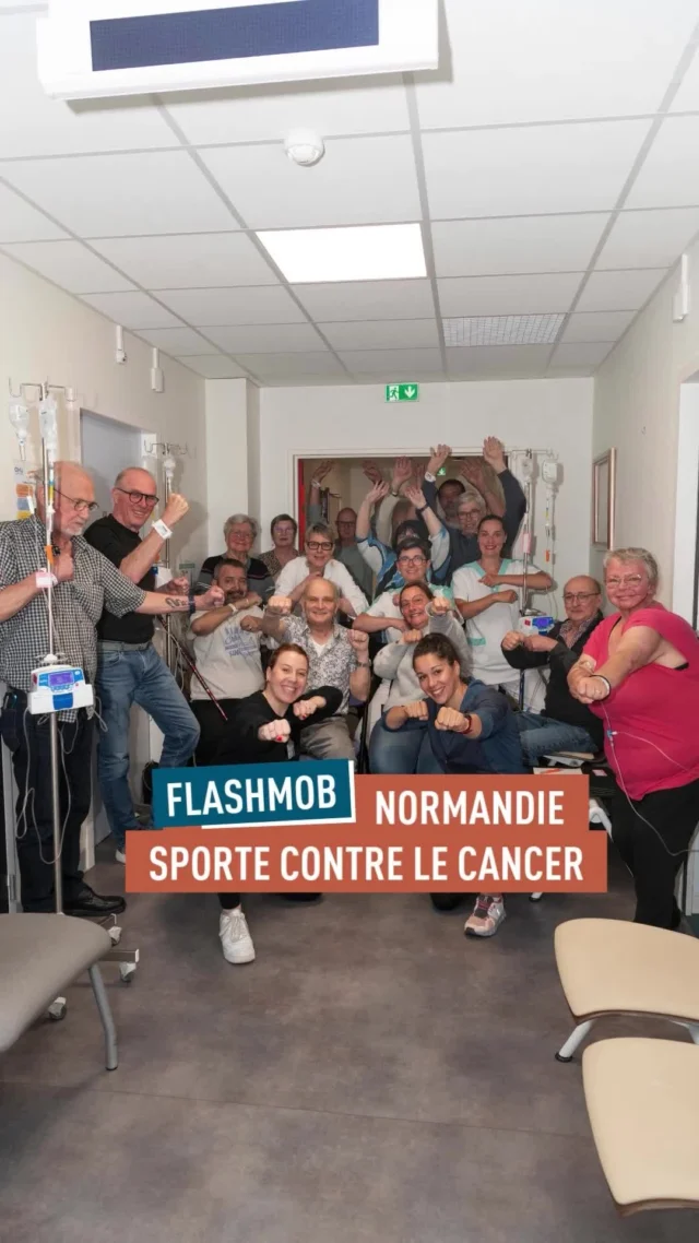 🏃‍♀️ FLASHMOB & CHALLENGE SPORTIF 🎗
Mobilisez-vous avec le CHU de Rouen pour Normandie Sporte Contre le Cancer !
👉 Le 22 mai, venez bouger avec nous et promouvoir les bienfaits de l’activité physique adaptée en cancérologie 💪

🕺 Flashmob dansé à 12h30 dans la cour d’honneur de l’hôpital Charles-Nicolle (choré facile à apprendre en vidéo !)
👟 Challenge sportif en équipes dès 18h30 au complexe Saint-Exupéry de Rouen (badminton, boxe, danse, etc.)

Un moment convivial pour les pros, les patients et tous ceux qui veulent se mobiliser contre le cancer.

📽️ Rejoignez le mouvement ➡️ #NormandieSporteContreLeCancer
📆 Jeudi 22 mai – On compte sur vous !

#CHURouen #PréventionSanté #ActivitéPhysiqueAdaptée #Flashmob #MobilisationContreLeCancer #Vital’Action