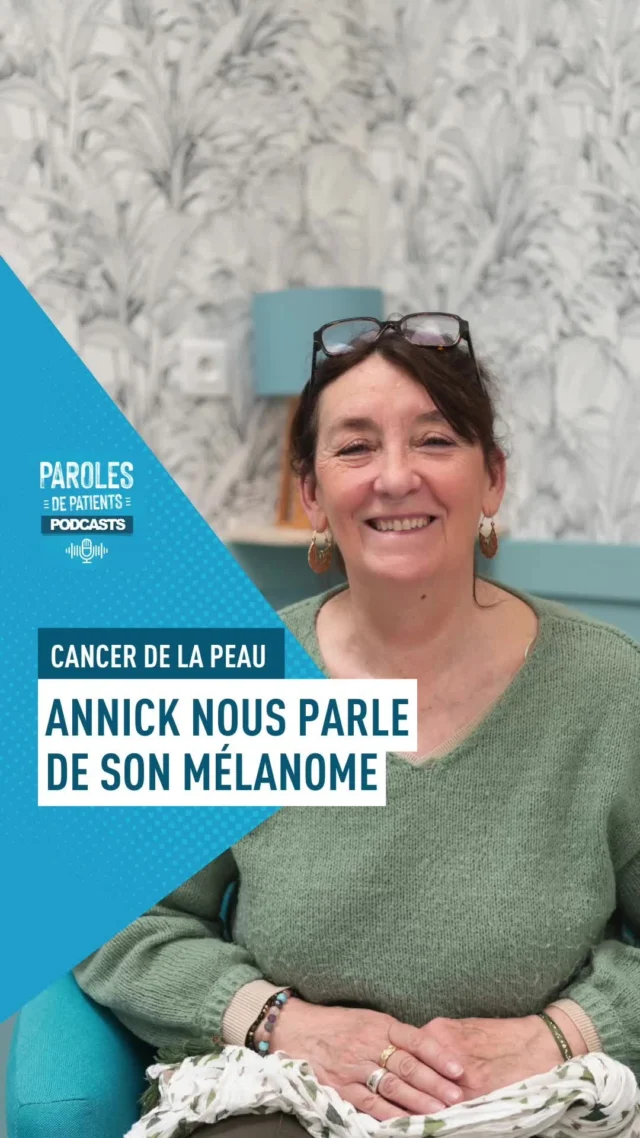 📢 𝗣𝗮𝗿𝗼𝗹𝗲𝘀 𝗱𝗲 𝗽𝗮𝘁𝗶𝗲𝗻𝘁𝘀 | Annick, se confie sur son cancer de la peau

Dans cet épisode Annick nous parle de son mélanome, découvert à partir d’un simple grain de beauté, qui s’est révélé beaucoup plus agressif que prévu.

Annick est auxiliaire de vie et n’a pas voulu s’arrêter de travailler pendant son cancer : ne pas changer son quotidien lui permet de garder le moral et de moins penser à sa maladie. Elle partage avec nous son parcours de combattante ; les opérations, les différents traitements, le suivi régulier, le rôle essentiel de son entourage et du CHU de Rouen dans sa prise en charge. Avec beaucoup de reconnaissance, elle explique comment sa fille lui a sauvé la vie.

🔗 Visionnez le podcast complet de Annick et découvrez son parcours de soin sur https://www.chu-rouen.fr/services/dermatologie/depistage-et-traitement-cancers-de-la-peau/

🗓️ 𝗣𝗮𝗿𝗹𝗼𝗻𝘀 𝗰𝗮𝗻𝗰𝗲𝗿𝘀 𝗱𝗲 𝗹𝗮 𝗽𝗲𝗮𝘂 ! Rejoignez nous le 26 mai au @le.kindarena pour échanger et profiter d’une séance gratuite de Yoga à l’occasion du RDV sport mensuel organisé par la @metropole_rouen_normandie

𝗖𝗔𝗡𝗖𝗘𝗥𝗦 DE LA PEAU 📢 Restez à l’ombre pour sauver votre peau !

🎙️ 𝗣𝗔𝗥𝗢𝗟𝗘𝗦 𝗗𝗘 𝗖𝗛𝗨 > Le podcast du CHU de Rouen qui donne la parole aux différents acteurs de l’hôpital, des professionnels et des patients. A retrouver sur chu-rouen.fr et l’ensemble des plateformes d'écoute.

#cancerdelapeau #prévention #parlonssanté
#podcast #parolesdechu #parolesdepatients